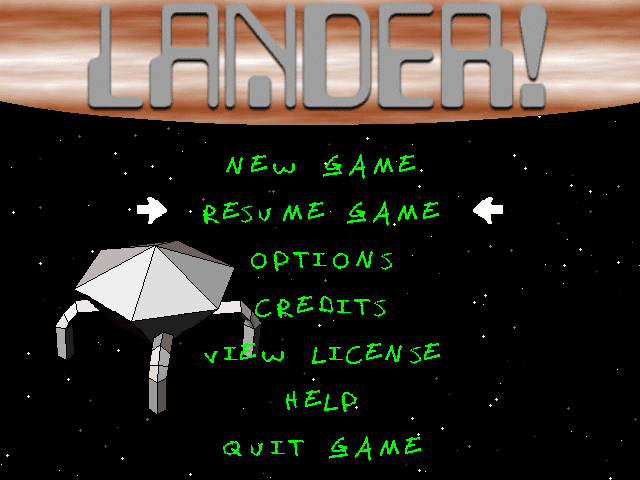 Lander! screenshot