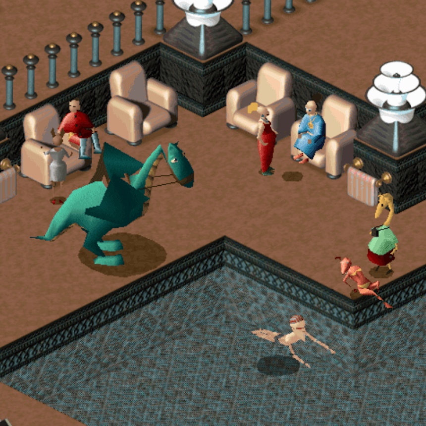LBA2 IdaJS screenshot