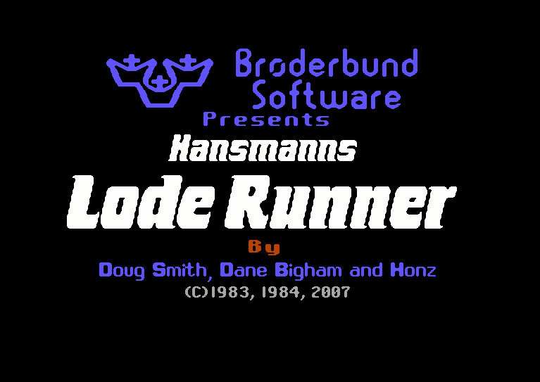 Lode Runner X ReM V2 screenshot