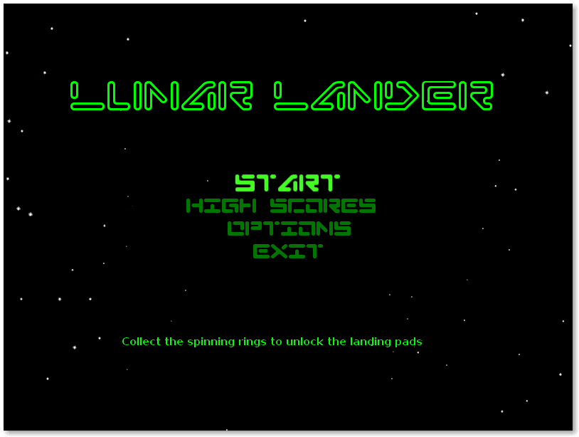 Lunar Lander screenshot