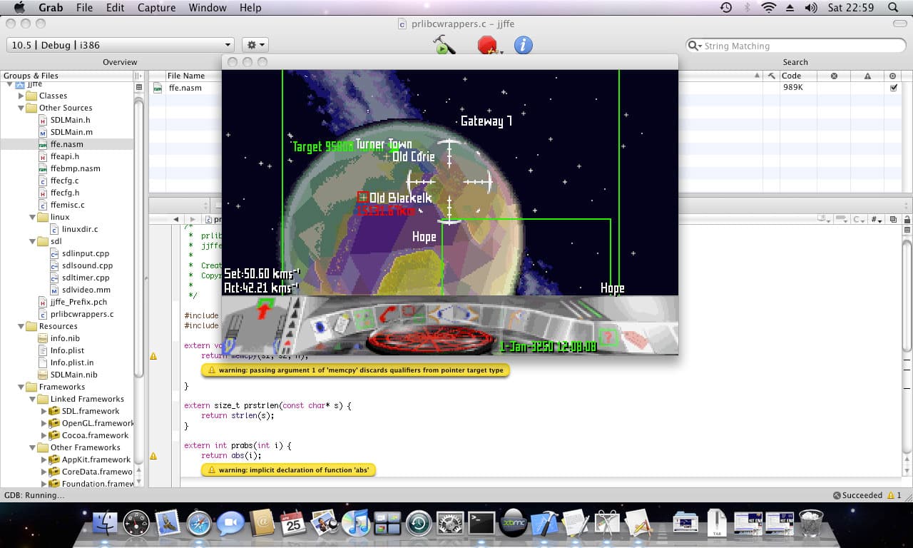MacJJFFE screenshot