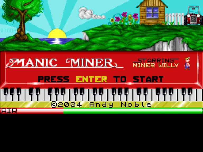 Manic Miner PC screenshot
