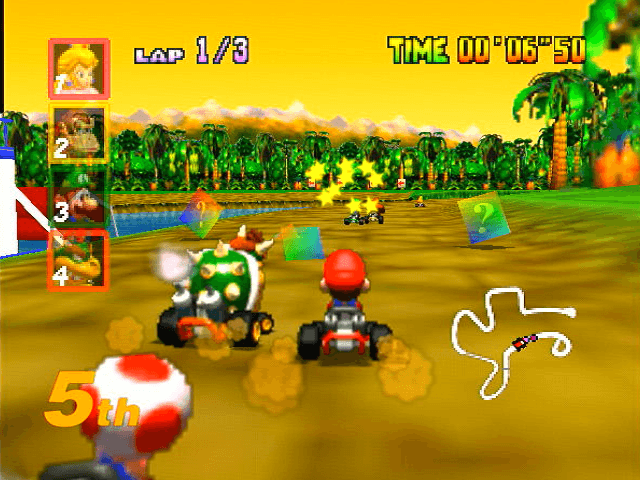 Mario Kart 64 for Dreamcast screenshot