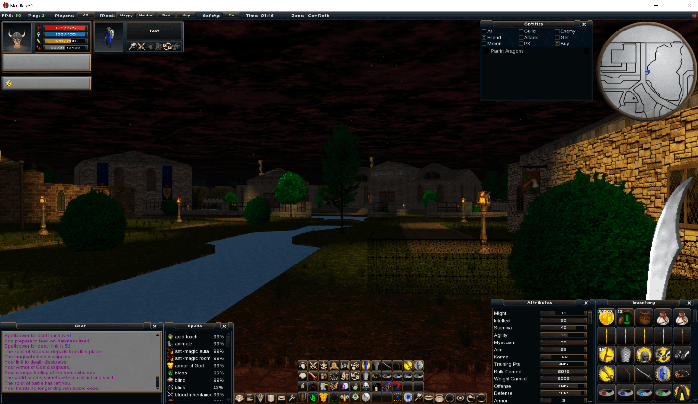 Meridian 59: New 3D client and developer tools screenshot