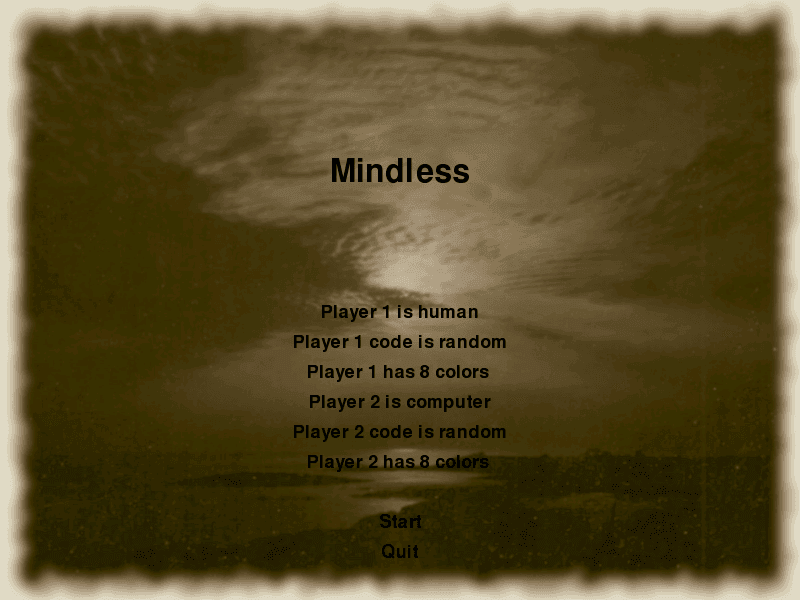 Mindless screenshot