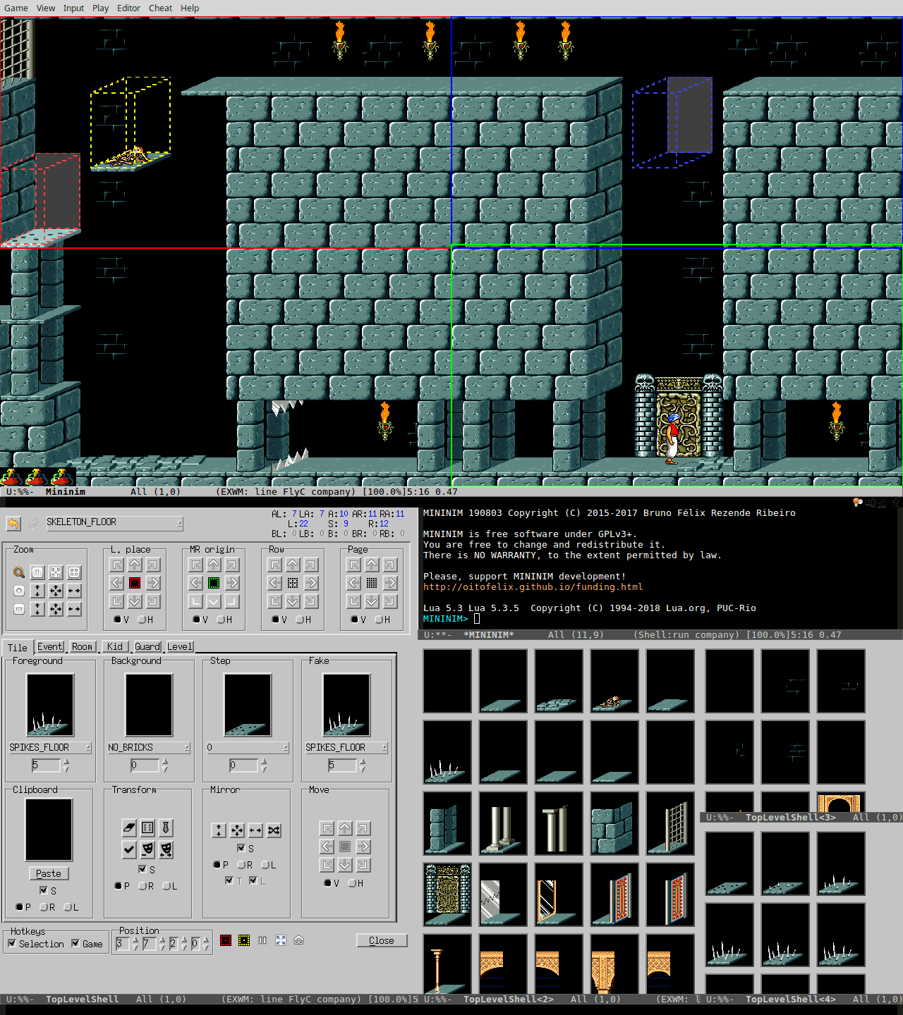 Mininim screenshot