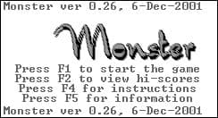 Monster screenshot
