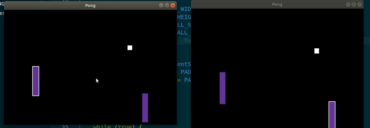 multi-pong screenshot