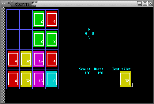 n2048 screenshot