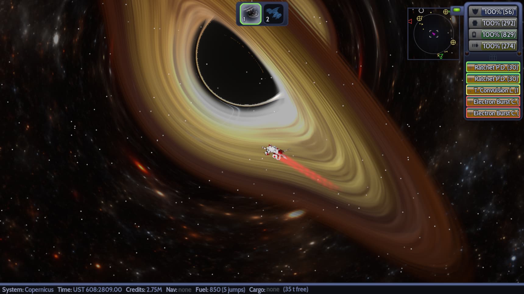 Naev screenshot