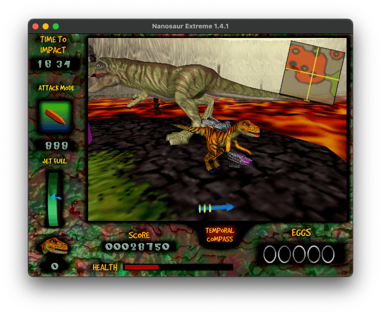 Nanosaur screenshot