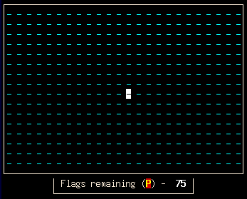 Nimesweeper screenshot