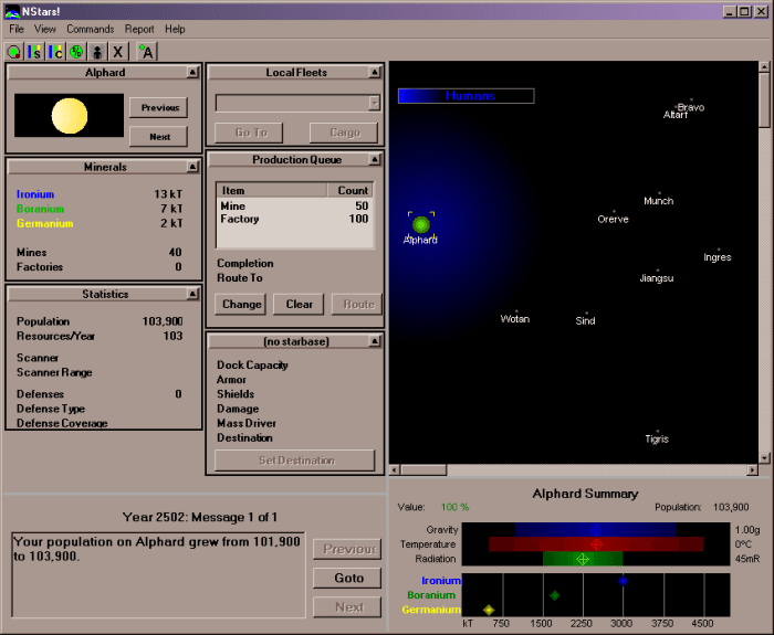 NStars! screenshot