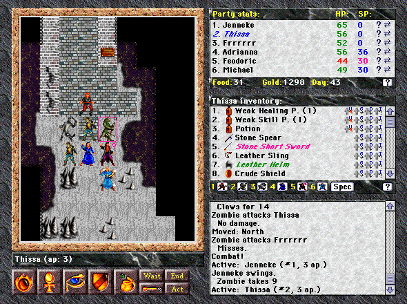 Open Blades of Exile screenshot