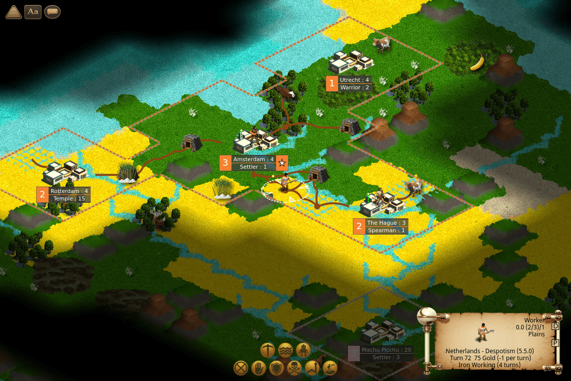 OpenCiv3 screenshot