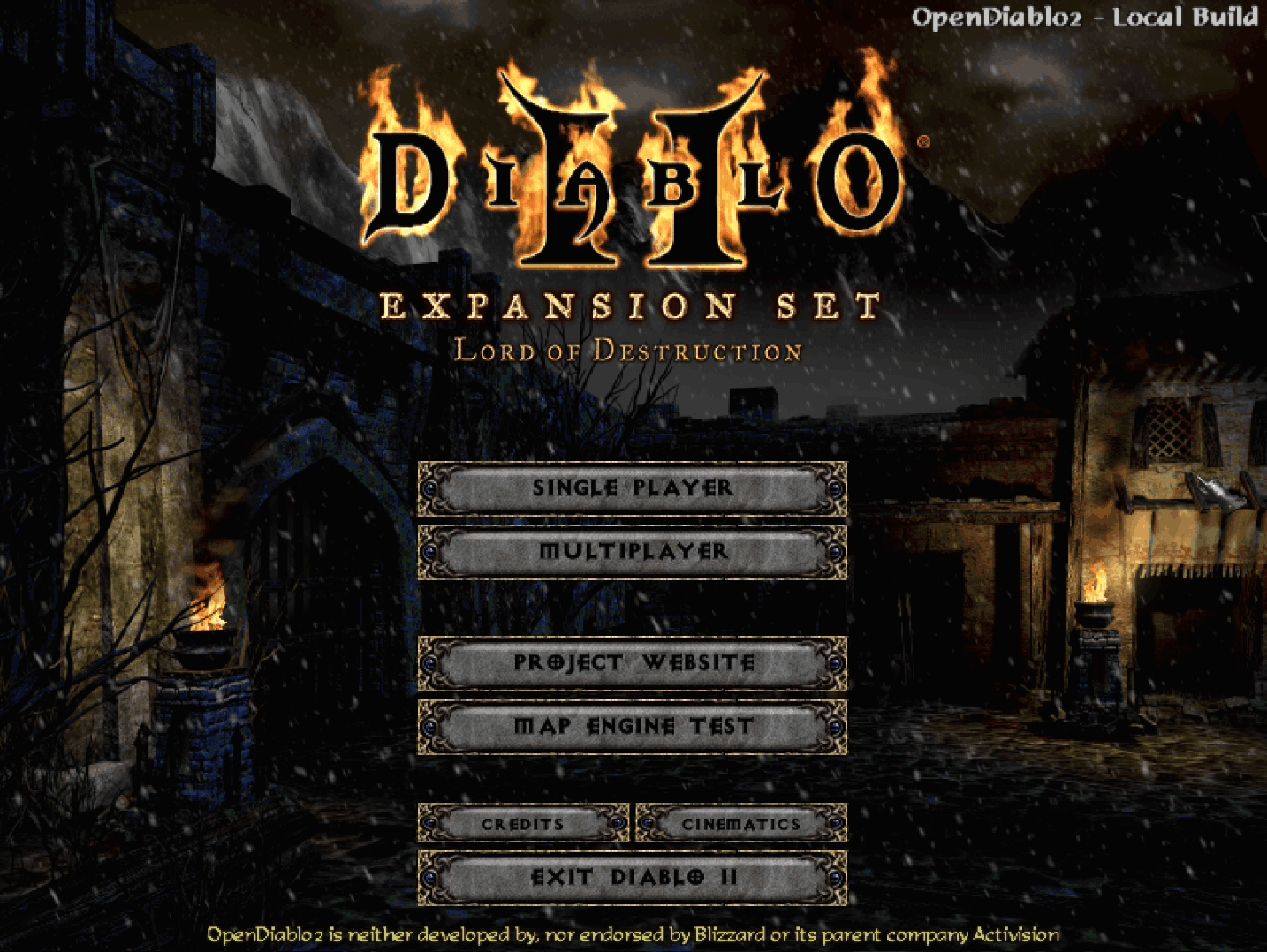 OpenDiablo2 screenshot
