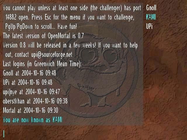 OpenMortal screenshot