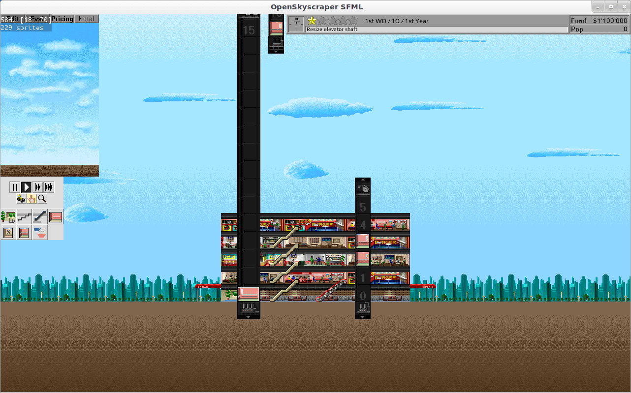 OpenSkyscraper screenshot