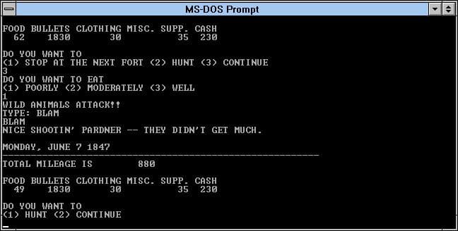 OREGON 77 screenshot