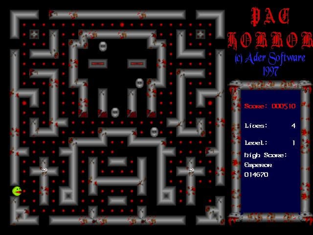 Pac Horror screenshot