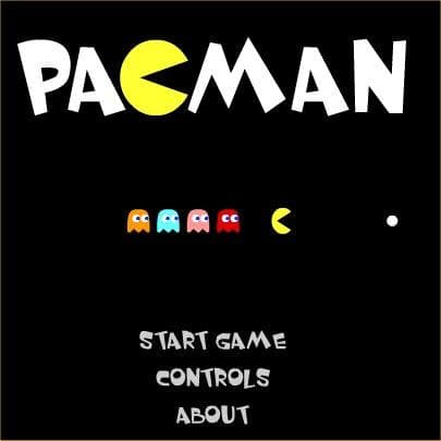 Pacman in c++ with SDL screenshot