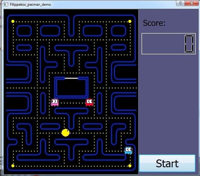 Pacman_Qt screenshot