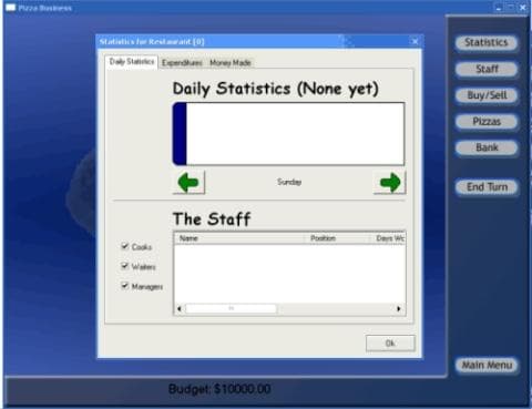 Pizza Business screenshot