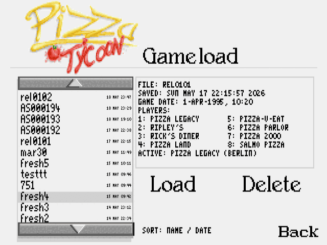 Pizza Legacy screenshot