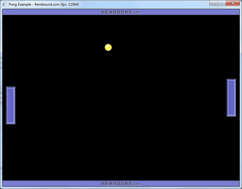 Porting Pong From Flash To C++ screenshot