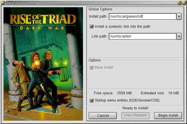 Rise of the Triad for Linux screenshot