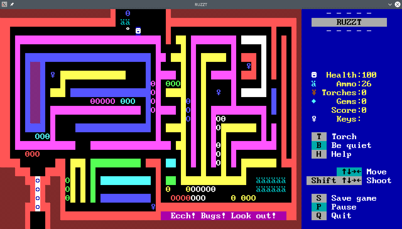 RuZZT screenshot