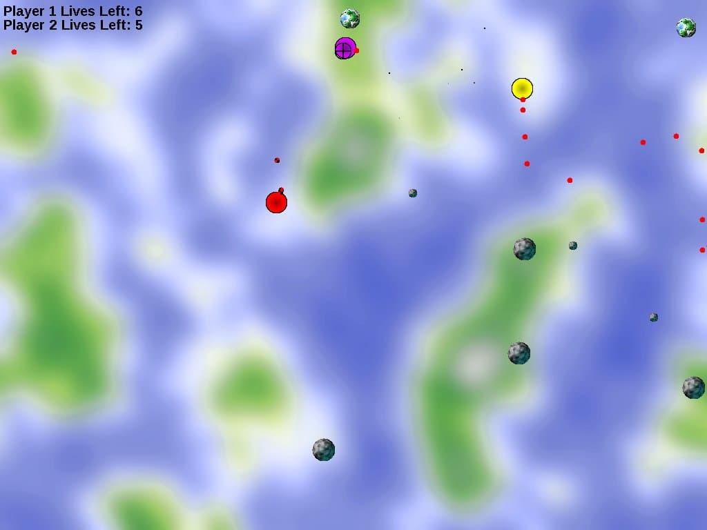 SDL Asteroids screenshot