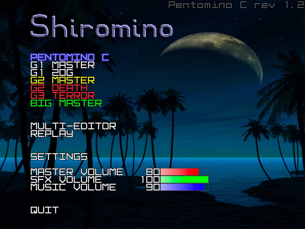 shiromino screenshot