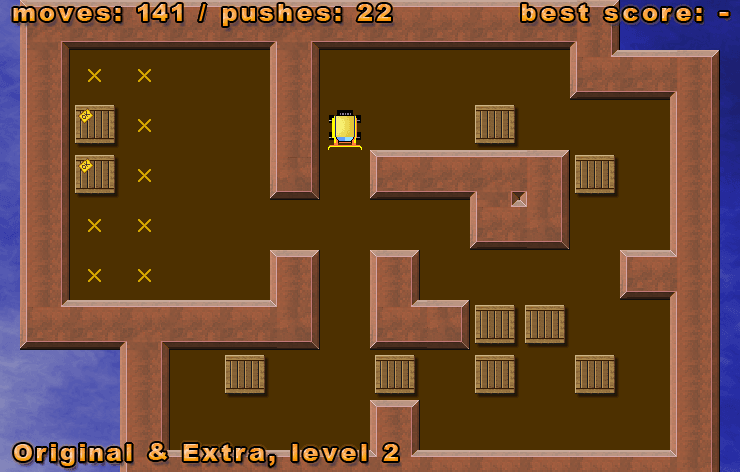 Simple Sokoban screenshot