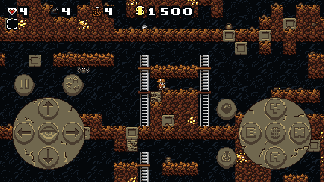 Spelunky Classic HD HTML5 screenshot
