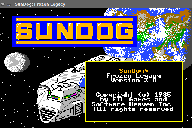 Sundog: Frozen Legacy screenshot