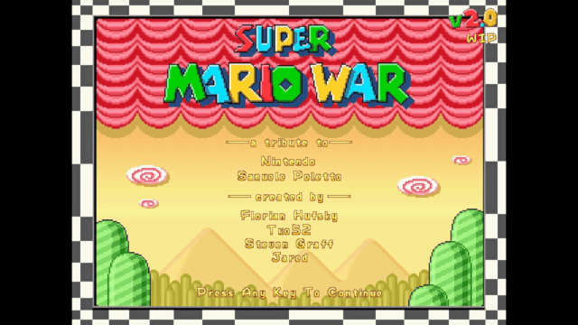 Super Mario War NX Switch screenshot