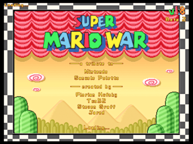 Super Mario War Wii screenshot