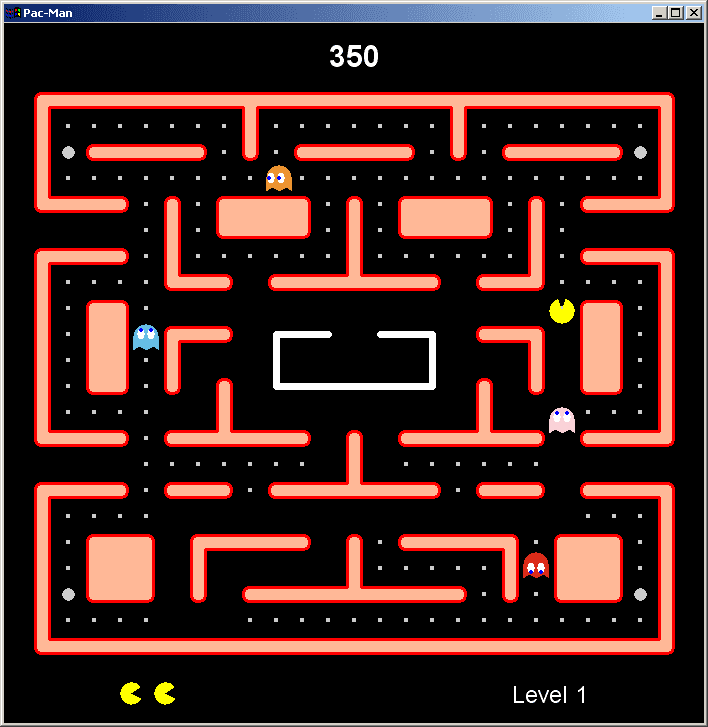 SwtPacMan screenshot