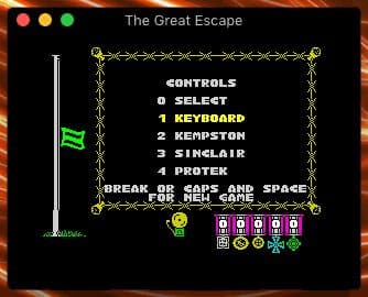 The Great Escape Ported to C screenshot