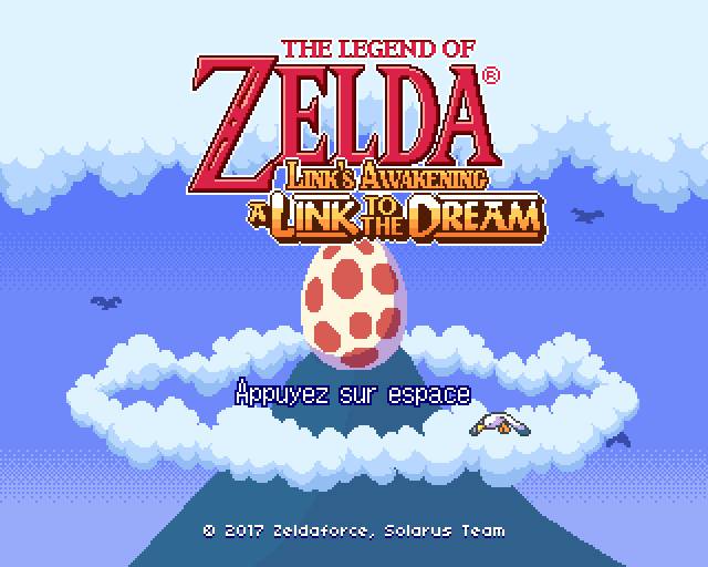 The Legend of Zelda: A Link to the Dream screenshot