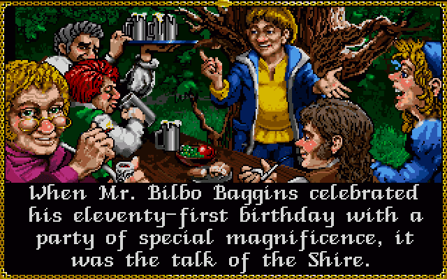 The Lord of the Rings game engine screenshot