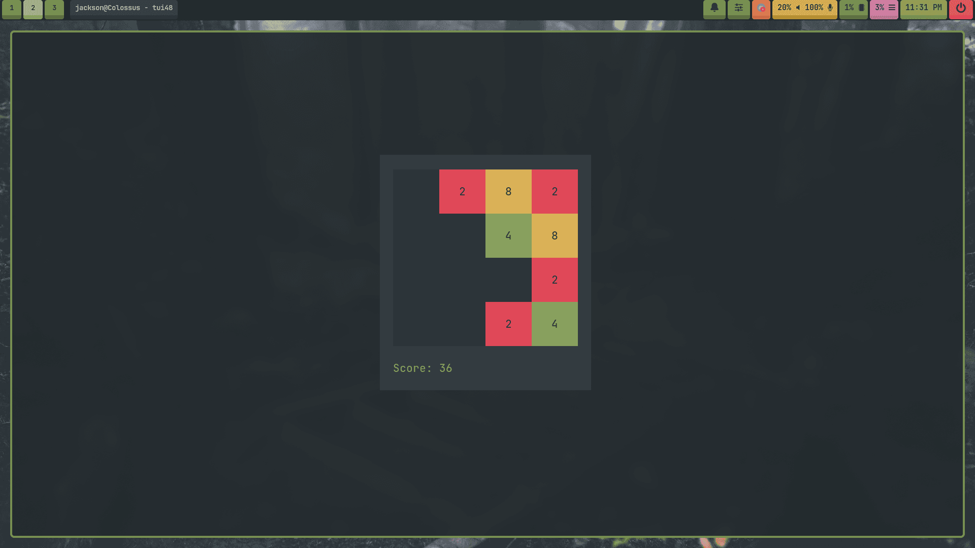 Tui48 screenshot