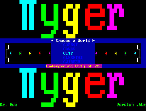 Tyger screenshot