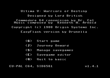 Ultima V Remastered screenshot