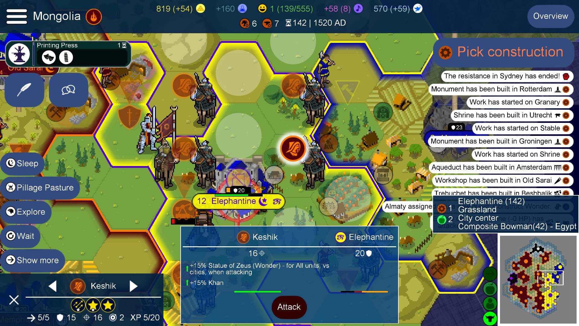 UnCiv screenshot