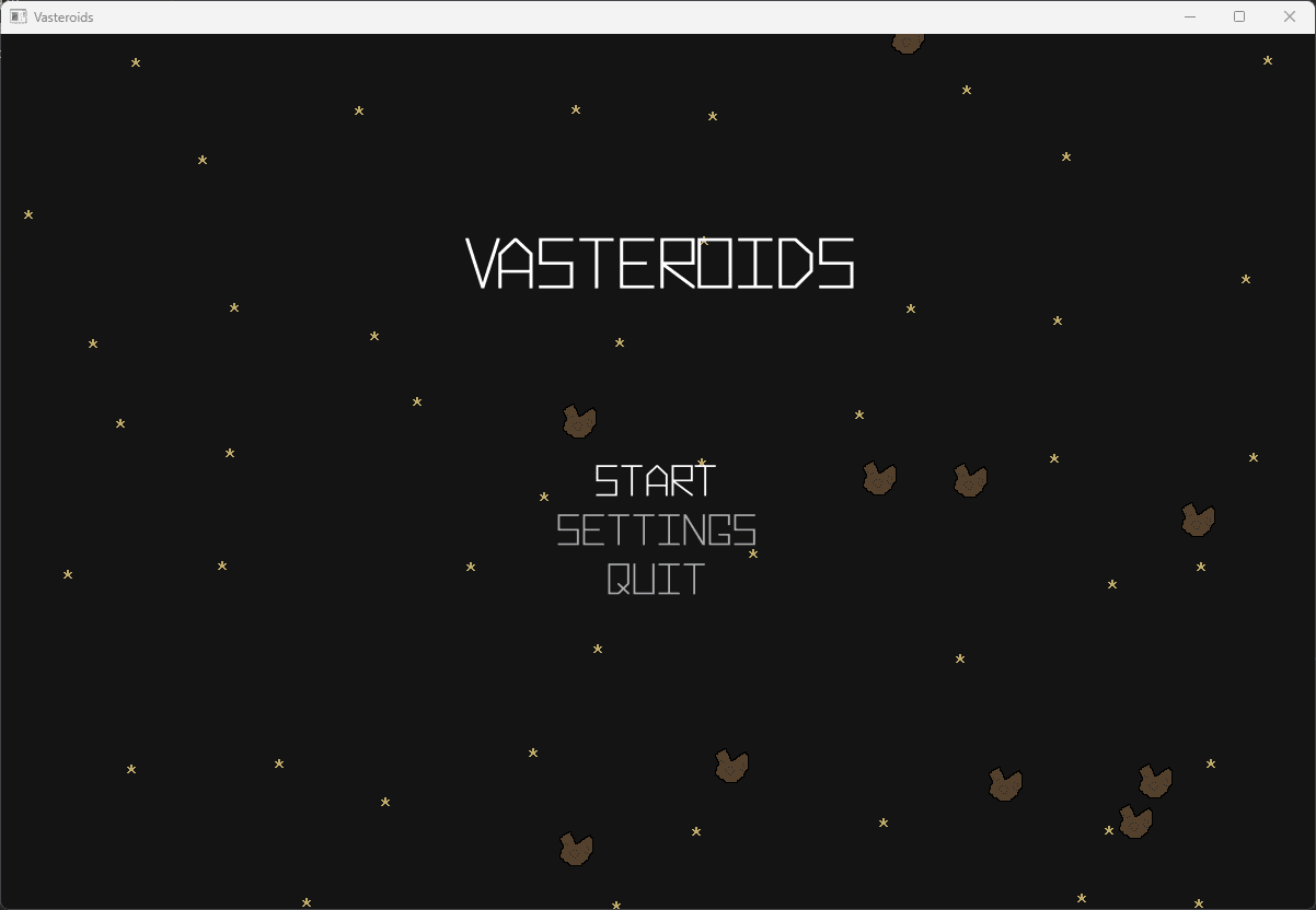 Vasteroids screenshot
