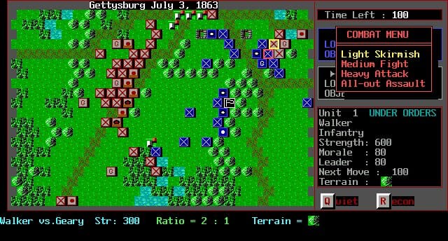 W.R. Hutsell's Civil War Battleset screenshot