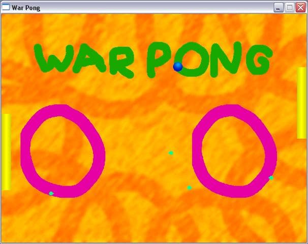 War Pong screenshot