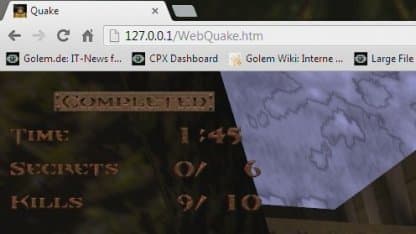 WebQuake screenshot